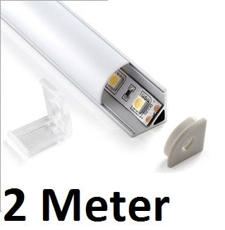 LED Profiel 2 meter - hoek