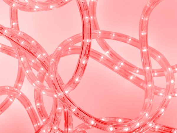 LED lichtslang - 9m - 324 LED - Rood - inkortbaar