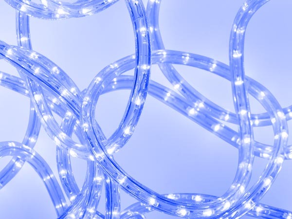 LED lichtslang - 9m - 324 LED - blauw - inkortbaar