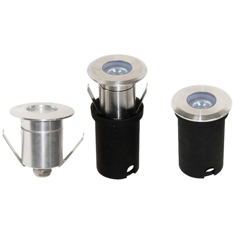 6x LED recessed spotlight - 12V - 5 watt - 61mm - complete set