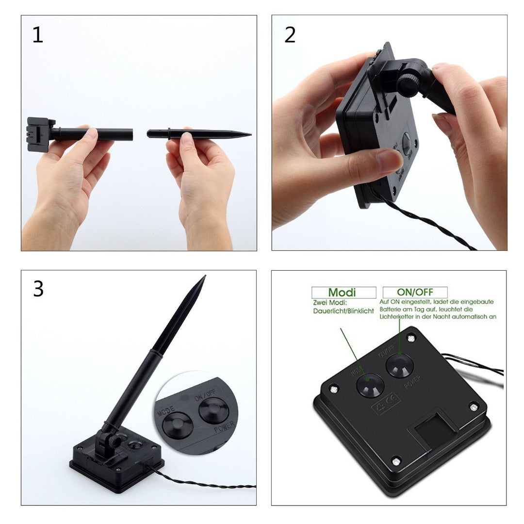 Kersenbloesem tuin decoratie- 20 LED - Solar - Warm wit - 5 meter