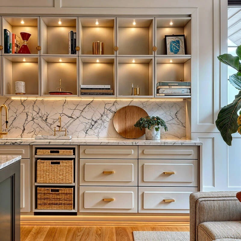 LED keuken kast verlichting - neutraal wit - 12v - 3W - inbouw