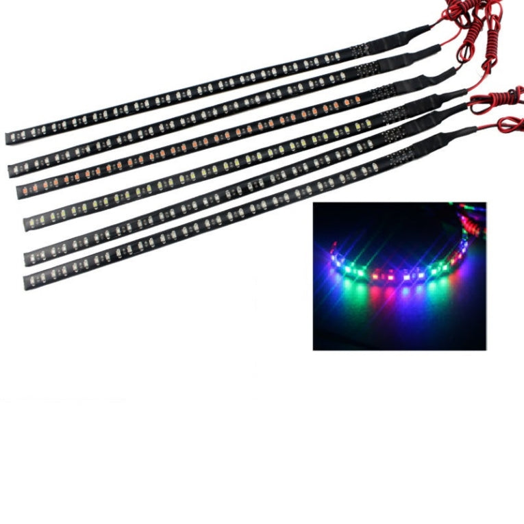 Knight Rider Litar Led LED Knight Rider strip - RGB - 30 cm - 12 volt – ABC-Led