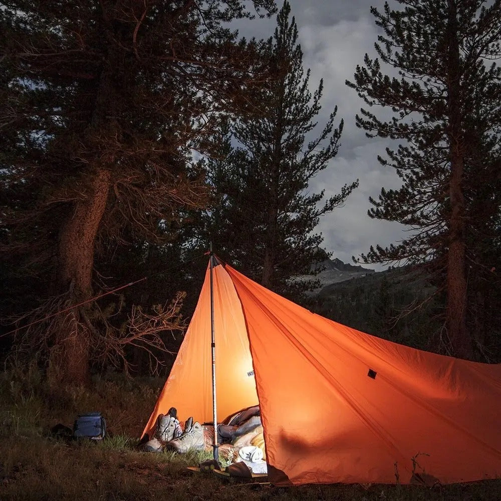 Rechargeable LED emergency lamp - E27 - 9W - Warm white - 806 lumens