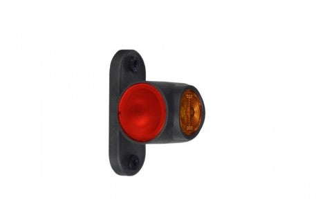 Zijmarkeringslicht 12/24V LED - Wit/Rood/Oranje LD2040 L4512