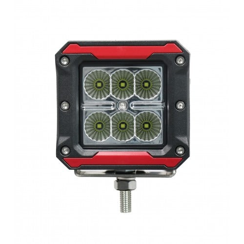 LED SPOT - 6 Led - 18 watt - 4 index kleuren - Koud Wit
