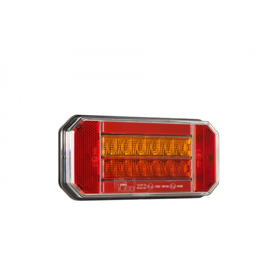 LED rear light + indicator - 12/24V - 24 LED