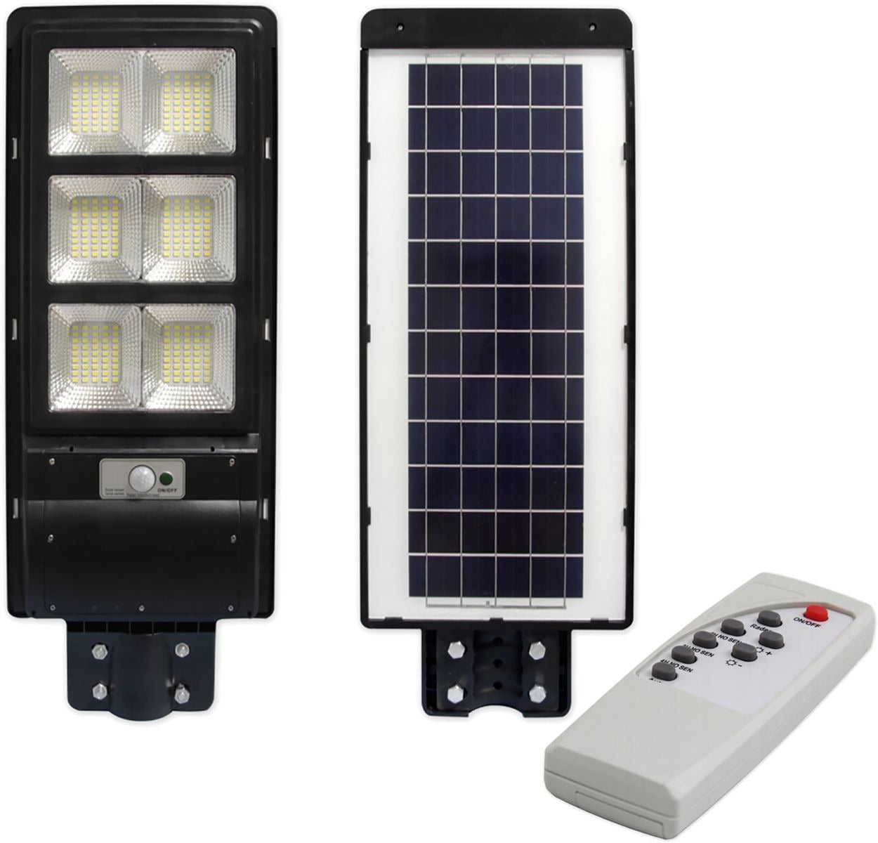 270W solar straatlantaarn - 270 LED - 6000 Lumen