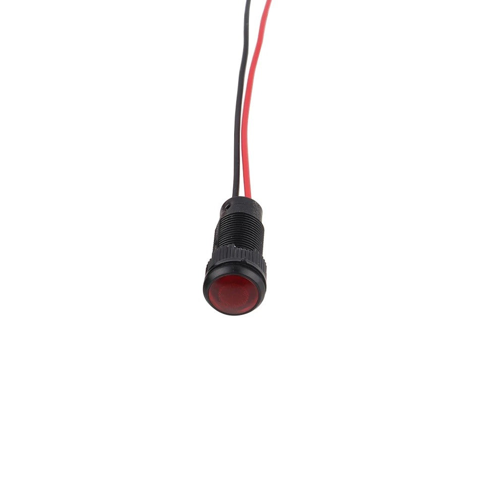 Mini LED indicatielampje - Rood - 10mm - 12/24V – ABC-Led