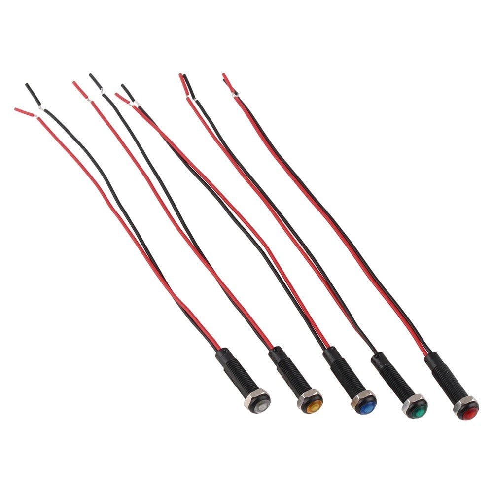 Voyant LED miniature - Bleu - 6 mm - 12/24 V