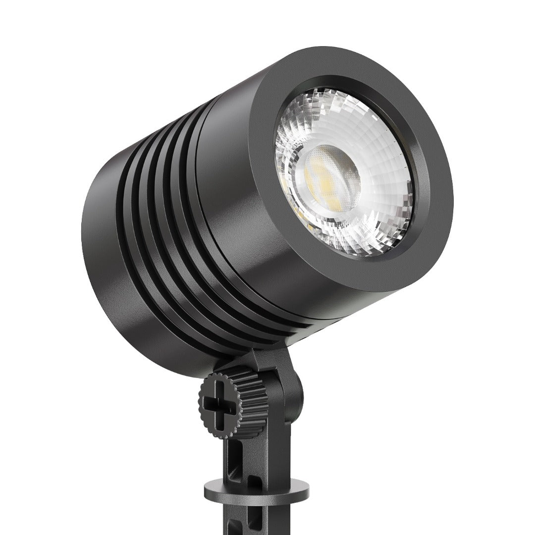 Spot de terre 230 V - Avec prise - Blanc chaud - 4 W - 188 mm