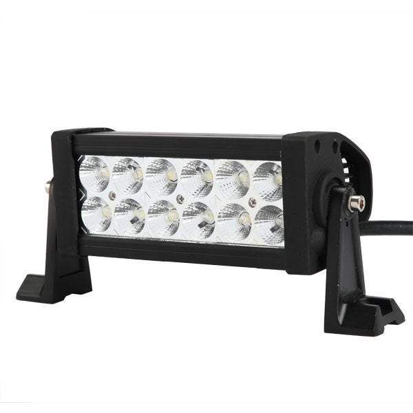 LED bar - DUO color - 36W - 20cm - 4x4 offroad - 12 LED - ORANJE / WIT