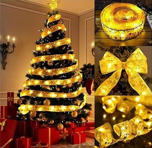 LED decoratie lint - 10 meter - 100 LEDs - Op batterijen