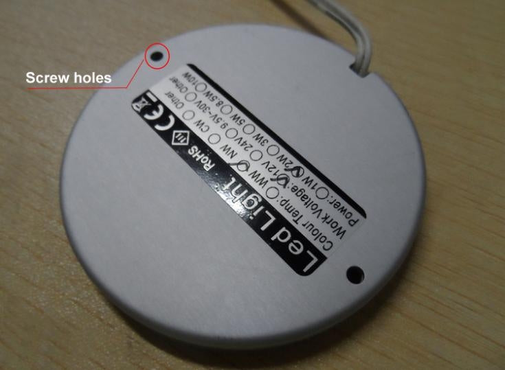 LED keuken kast verlichting - koud wit - touch on/off - 12v