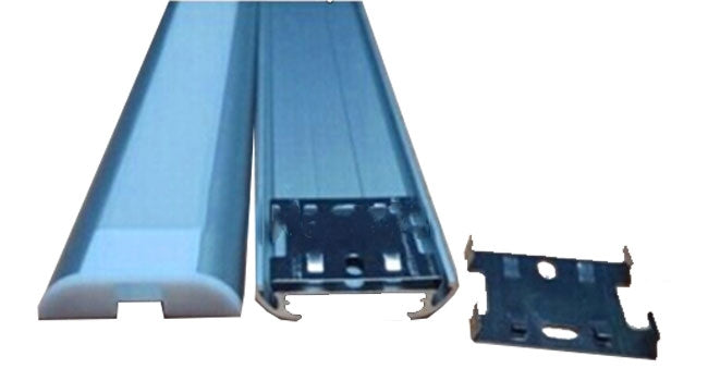 LED profiel 1 meter - 9mm - aluminium