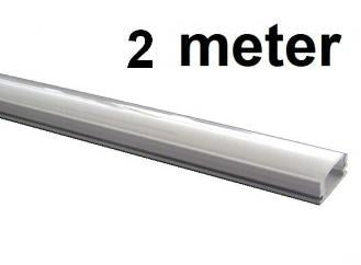 LED Profiel 2 meter - 7mm slim - plat model