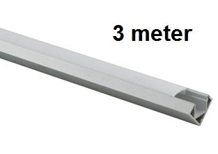 LED Profiel 3 meter - 45 graden