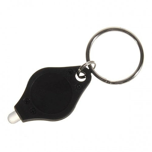 Sleutelhanger Zaklampje Zwart