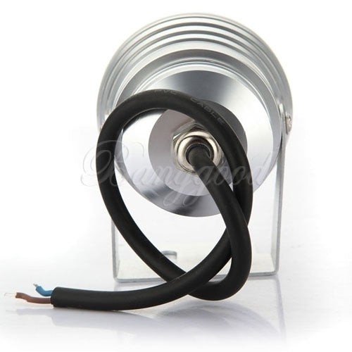 Spot LED extérieur 10 W, blanc chaud, 12 volts