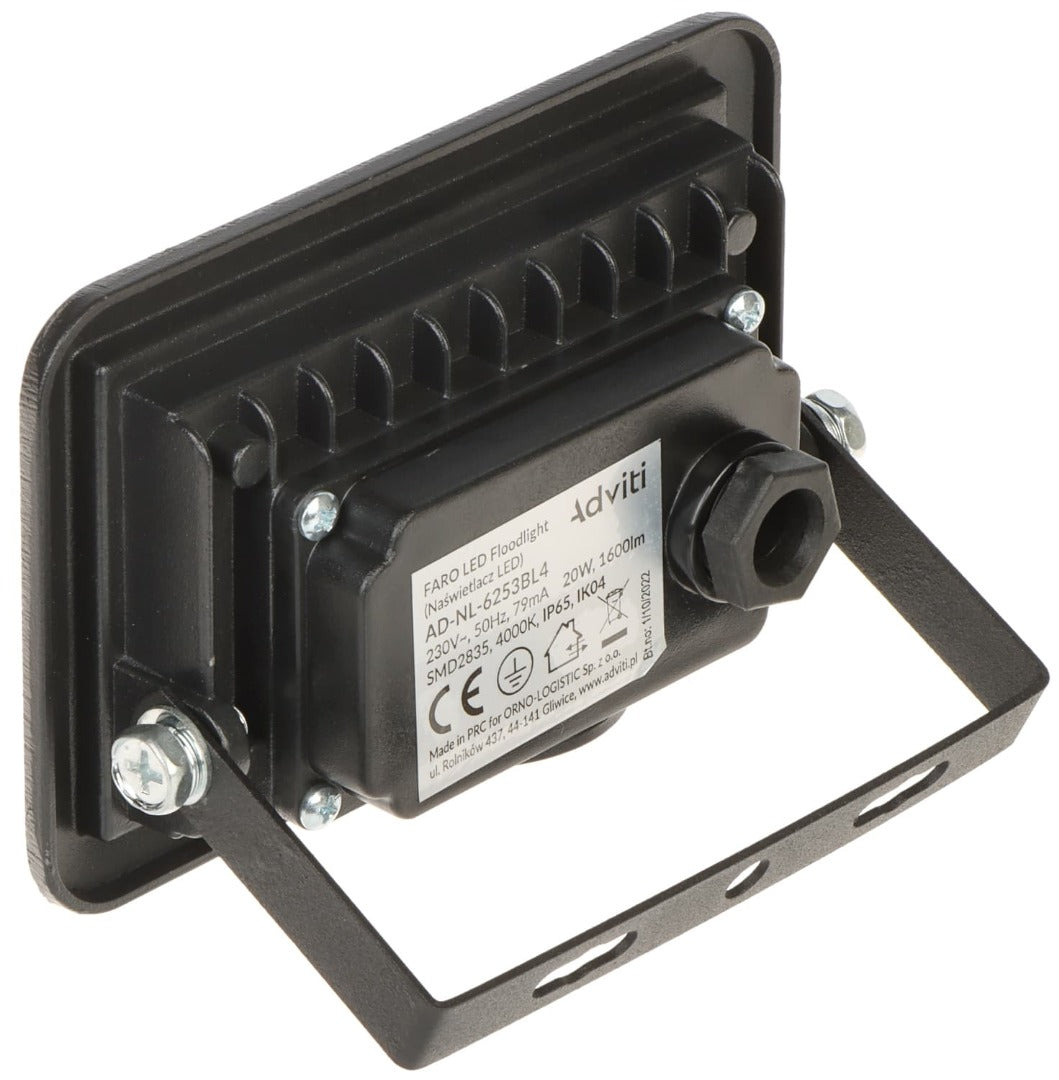 Mini LED schijnwerper - 20W - 1600 Lumen - Neutraal wit