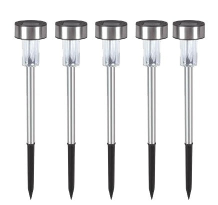 LED tuinverlichting op zonne energie - Koud Wit