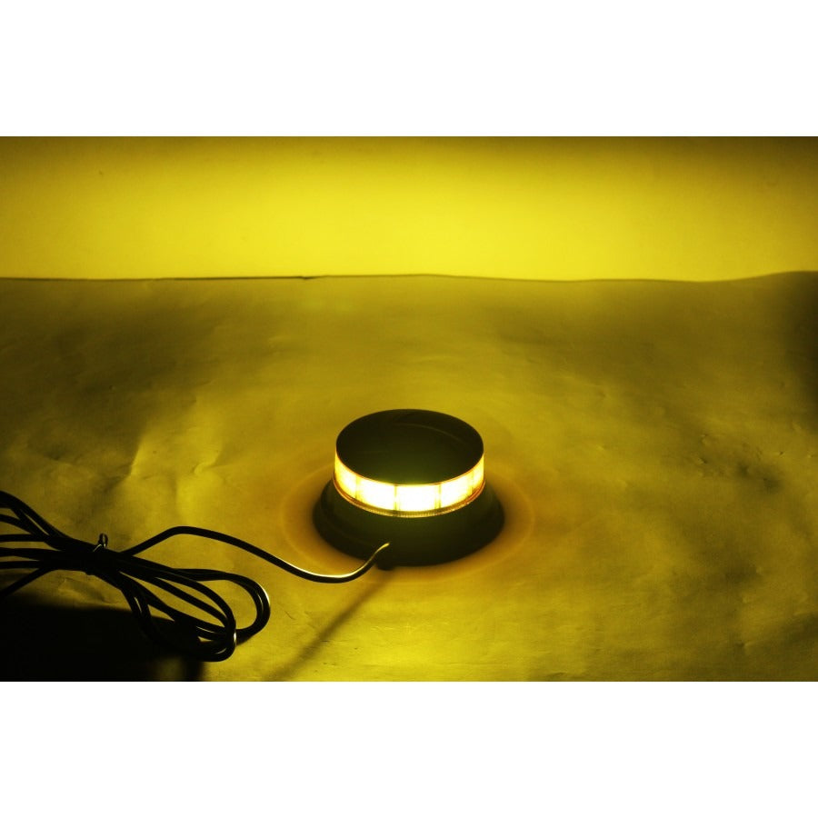 LED Beacon / Dakflitser - 30 LED - R10 / R65 - Oranje - magnetisch