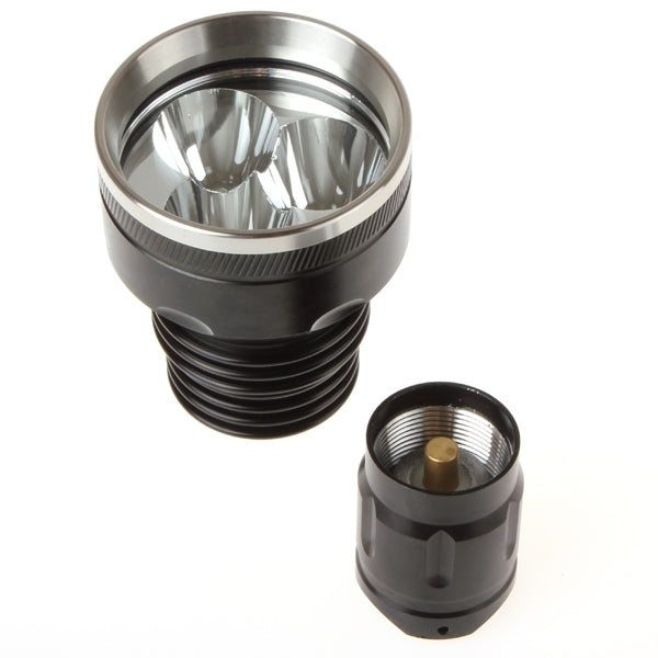 3x XML-T6 4000 Lumens Zaklamp 22,4 CM