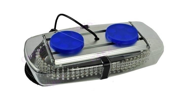 ORANJE dak zwaailicht 24 LED - magneet bevestiging