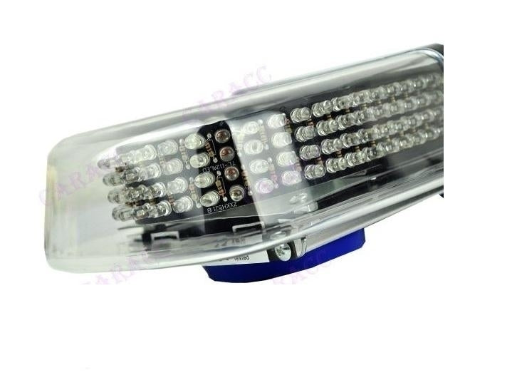 ORANJE dak zwaailicht 24 LED - magneet bevestiging