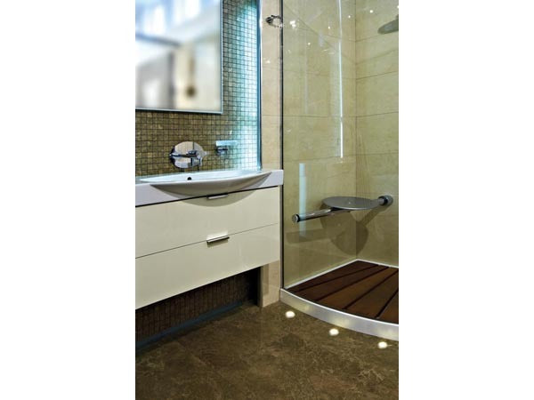 Éclairage LED pour terrasse - Modules ronds - Blanc chaud 3200K - IP67 - Lot de 5