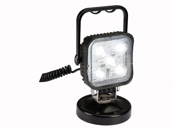 LED SPOT - 5 x 3 watt - front light - Neutraal Wit - OFF-ROAD - Square - Magnetisch