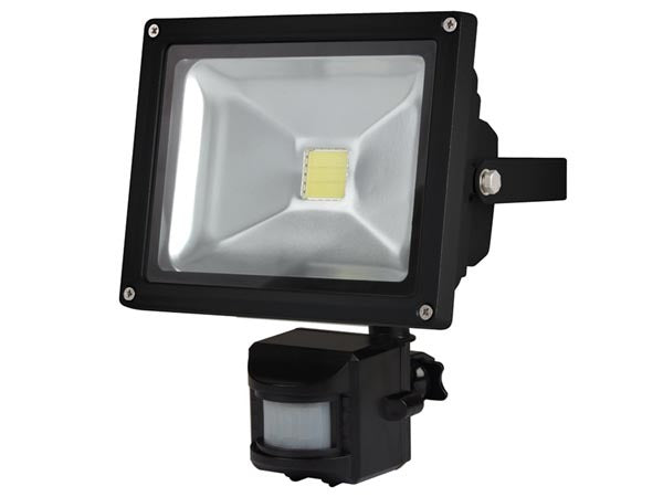 20W LED/PIR floodlight Warm white