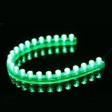 24-LED Strip Flexible Lighting for Aquarium GREEN