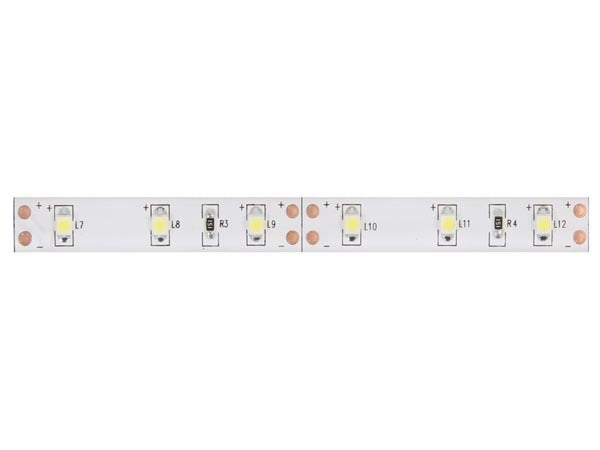 5 meter IP61 LED strip - Warm wit - Complete set - Inkortbaar