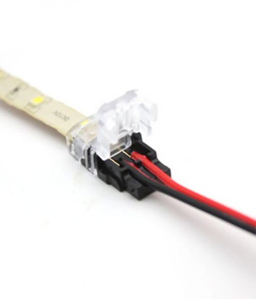 Waterproof LED strip to LED strip connector 10mm - 2-wire – ABC-Led