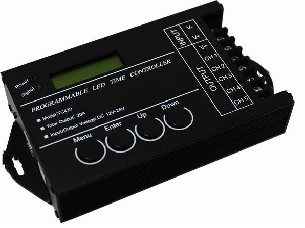 48cm RGB lucht aquarium lamp + dag/nacht RGB controller