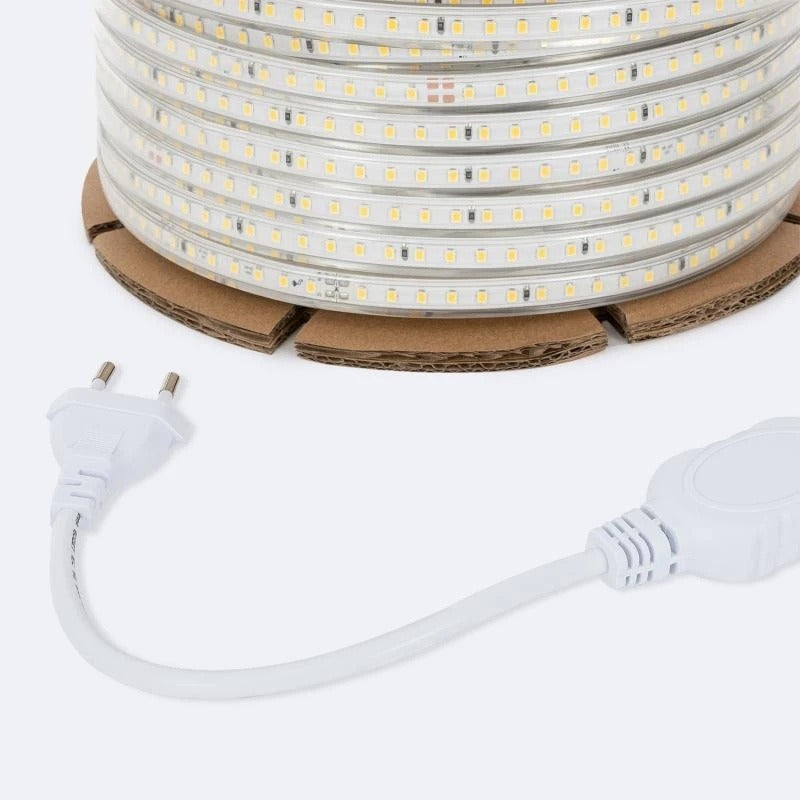 LED strip DIMBAAR - IP65 - Koud Wit - per meter  - 220V