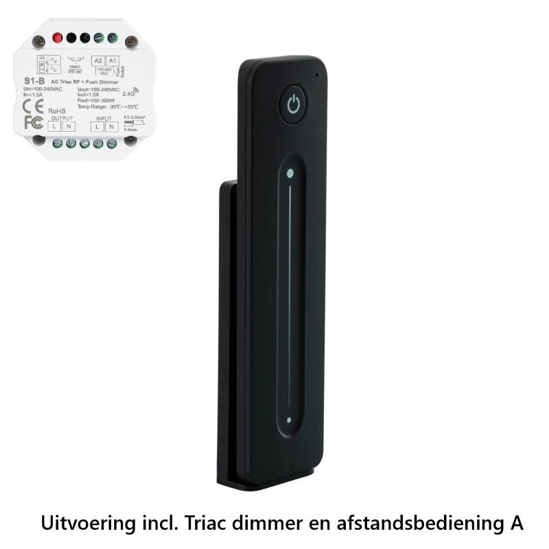 LED strip DIMBAAR - IP65 - Extra Warm Wit - per meter  - 220V