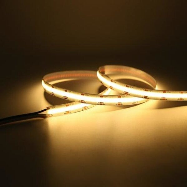 COB LED strip - 10 meter warm wit - 320 LEDs/m - IP68 - 12V