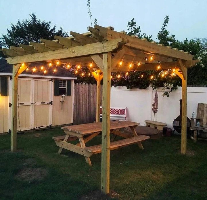 LED pin cable - 10 meters - 20 lamps - Warm white - 24V - Filament lamps