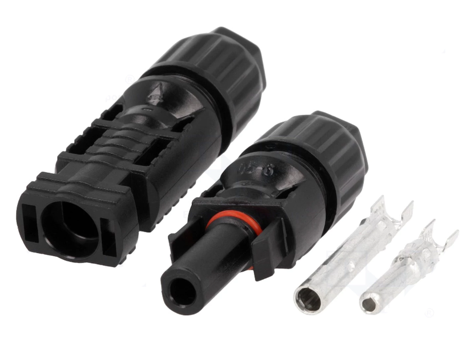 MC4 connector Male + Female - Zonnepaneel - 10 stuks