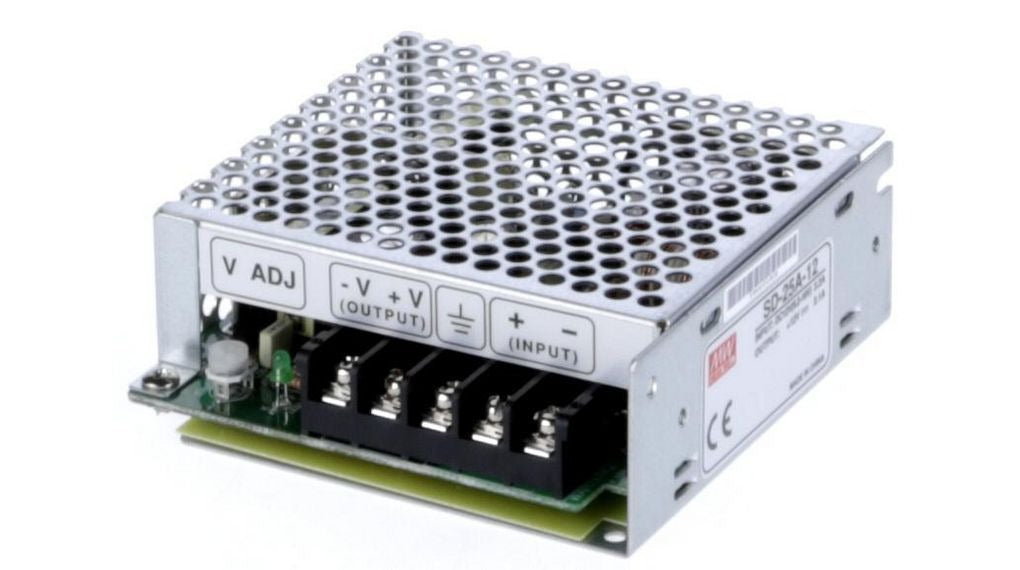 Omvormer - 9-18V naar 12V - 2A - 25W - Mean Well