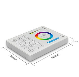 8-Zone RGB+CCT Smart Panel Remote Controller - B8 Mi-light 2.0