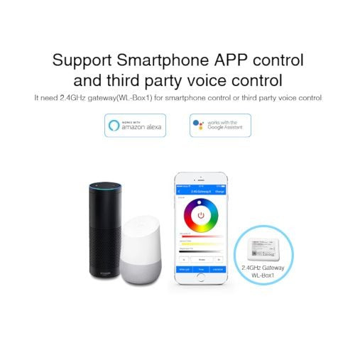 Lampe Mi Light WiFi - E27 - RGB + CCT - FUT012