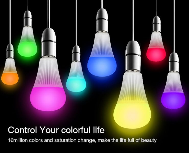 Lampe Mi Light WiFi - E27 - RGB + CCT - FUT012