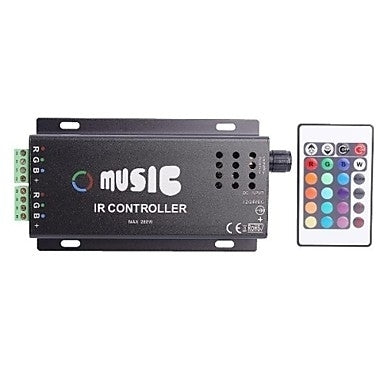 Muziek controller RGB LED IR