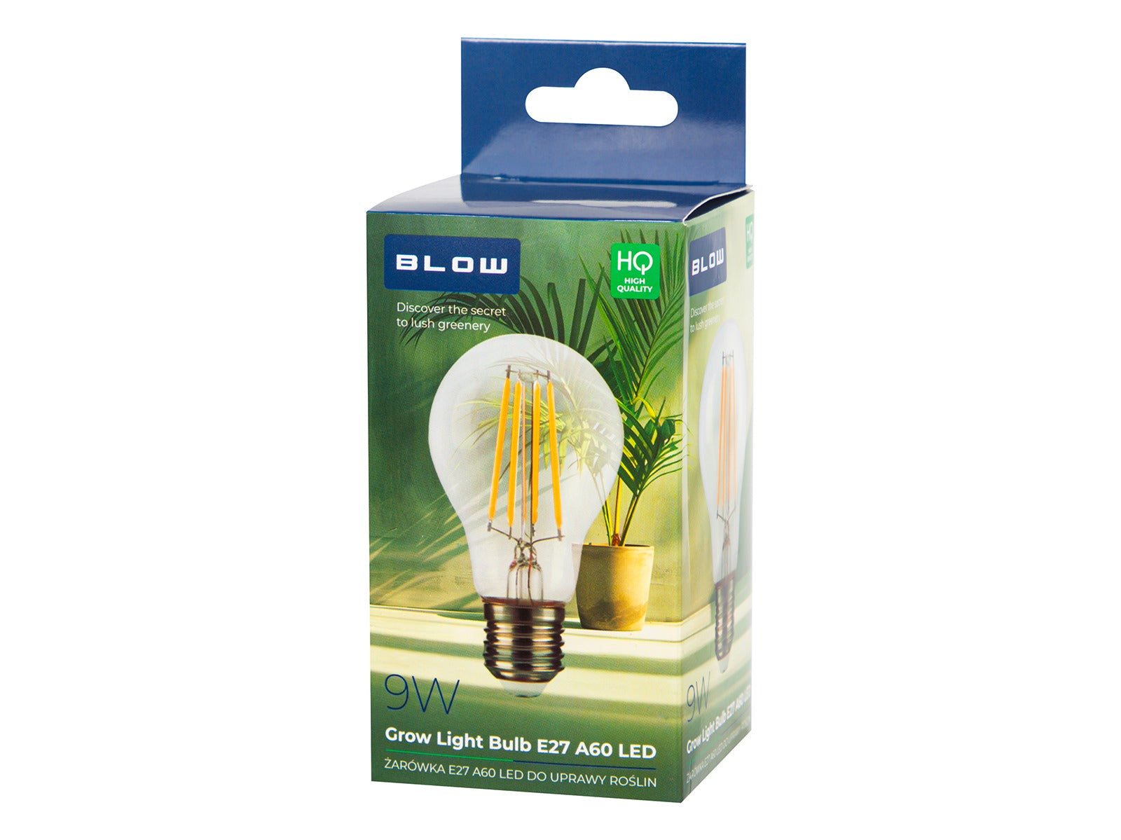 LED Kweeklamp Full Spectrum – 9 W – E27 – A60