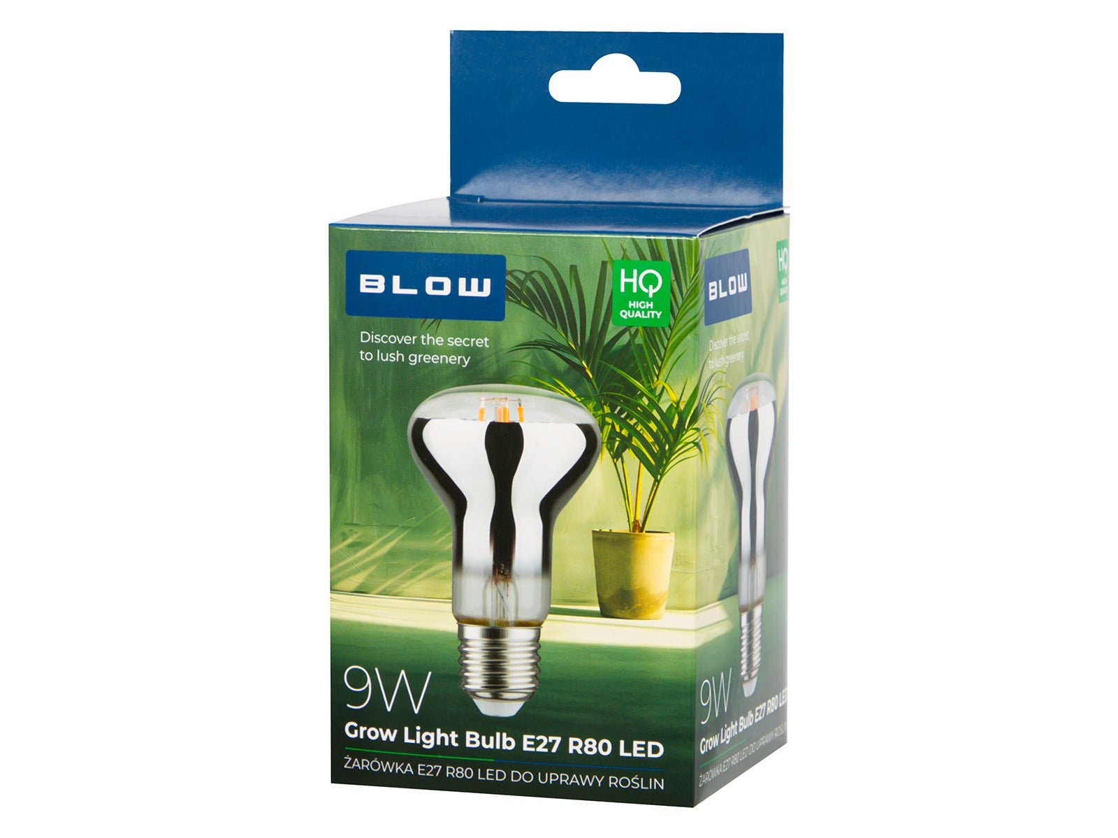 LED Kweeklamp Full Spectrum – 9 W – E27 – A60/R80