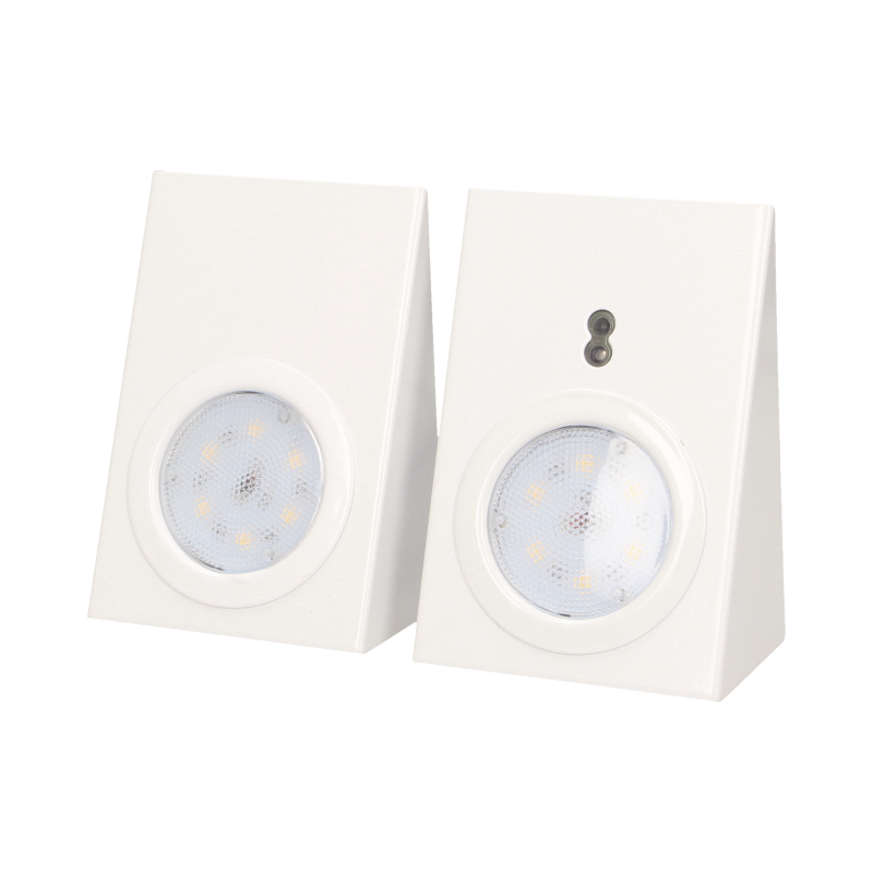 LED onderkast verlichting - Contactloze schakelaar - Neutraal wit - 2 stuks