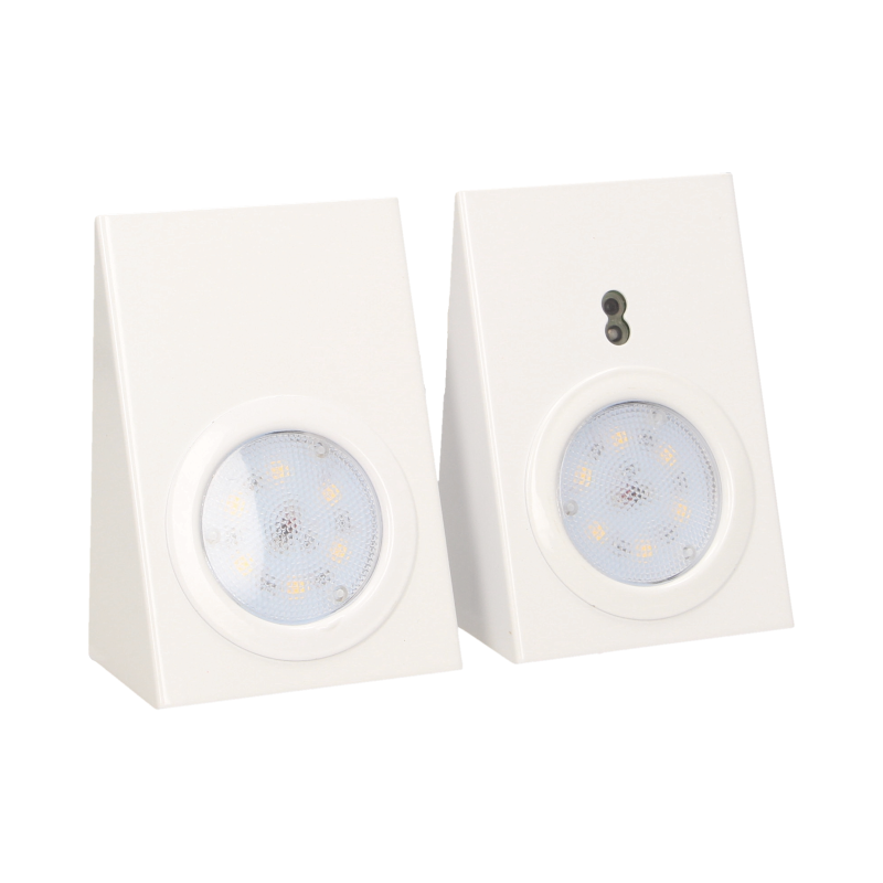 LED onderkast verlichting - Contactloze schakelaar - Neutraal wit - 2 stuks